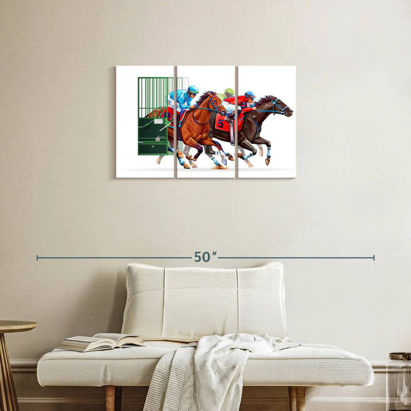 Sireci Derby, 20" H x 33" W