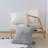 Square Striped Corduroy Soft Flannel Patchwork Pillow Cover-55377625-80828059