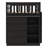 Twin Over Twin Bunk Bed With Drawers And Shelves-1395446683