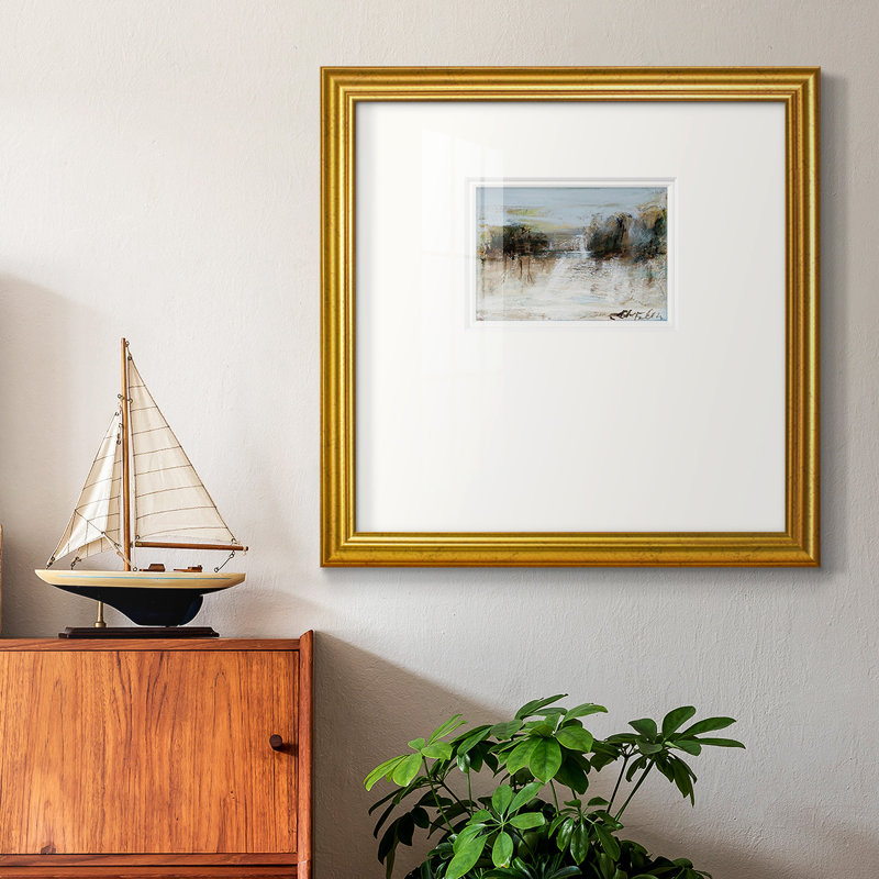 «Wintery Horizon Ipremium», reproduction encadrée, L 17 po x H 17 po
