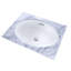 Dartmouth® Vitreous China Oval Undermount Bathroom Sink with Overflow-3850016