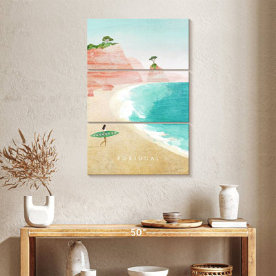 Affiche de voyage rétro Nicci Portugal