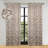 Leaves Machine Washable Room Darkening Blackout Curtains With Back Tabs by Superior-103688496-103688512