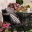 Courtly Check Printed Outdoor Pillow-1904729963