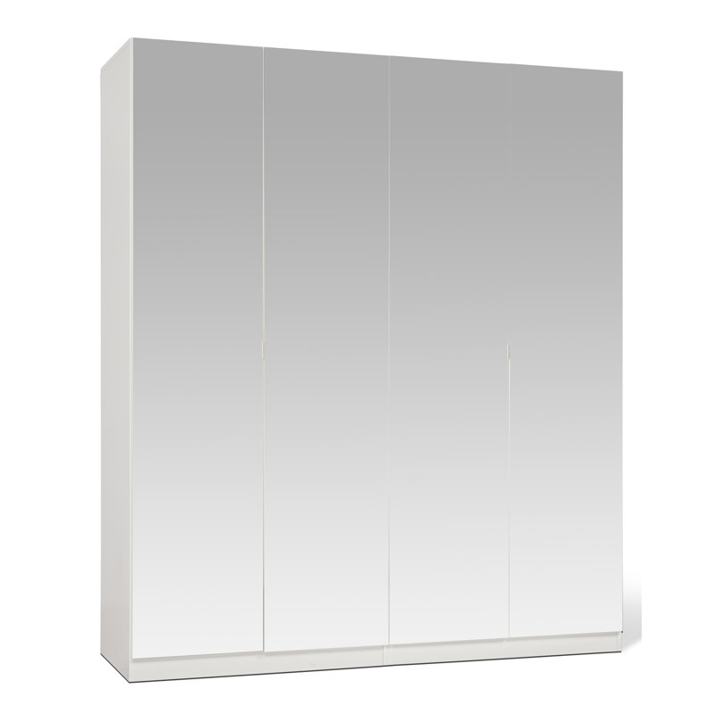 Bridgeview 4 Door Manufactured Wood Wardrobe