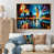 Gold Floater Framed