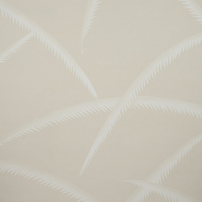 Papier peint Deco Palms, Ivoire / naturel