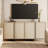 Maisonet Modern TV Stand For TVs Up To 75", Wooden Entertainment Center TV Console With 4 Door Closed Storage And T-Shaped Wood Legs-114222464