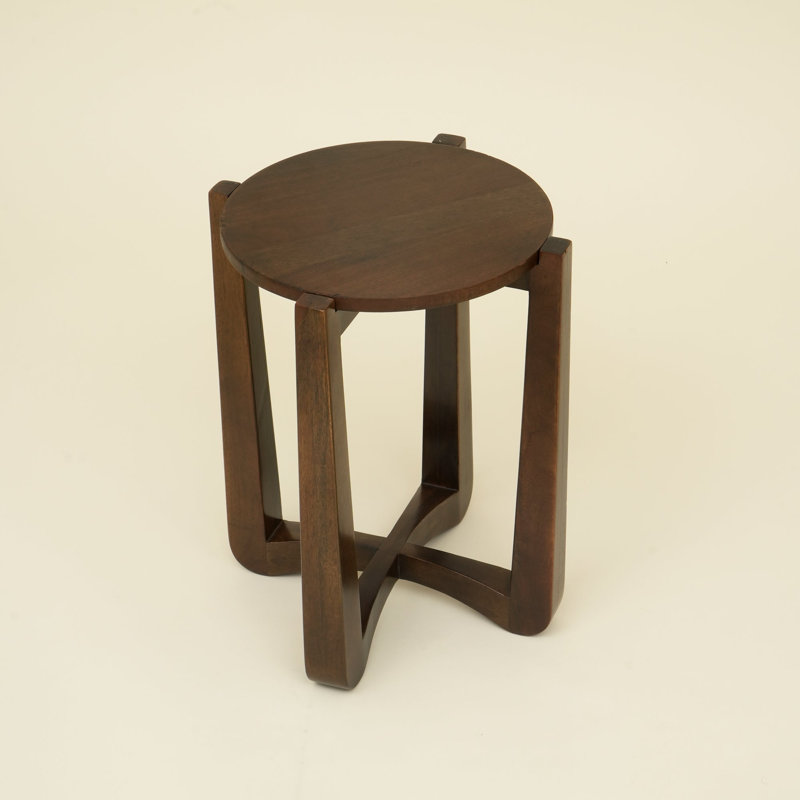 Solid Wood End Table