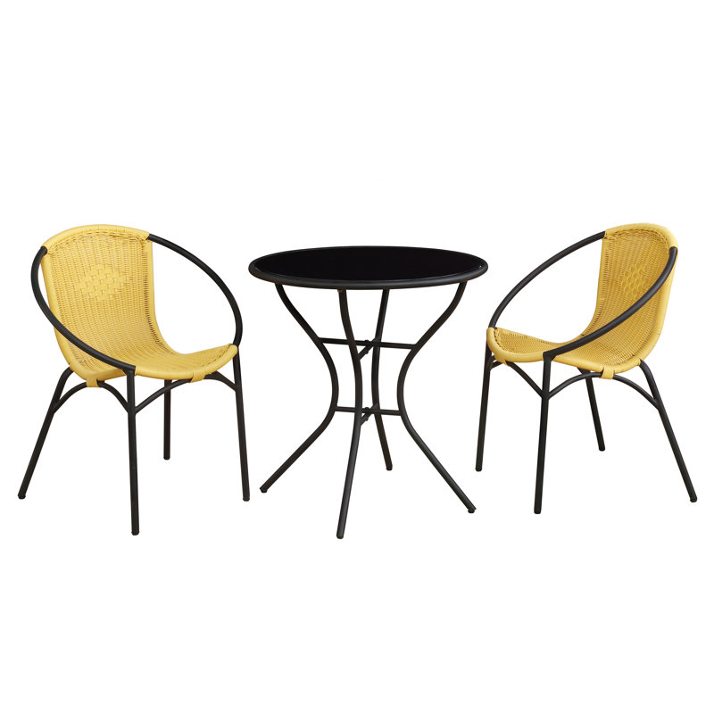 Letha 2 Seater Rattan Conversation Set
