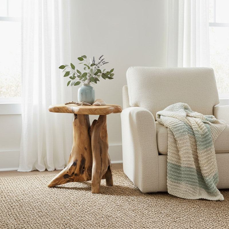 Table de bout Natural Tree Stump