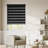 Cordless Zebra Roller Shade with  Room Darkening and Semi-Sheer Dual View-1114462064-1114462067