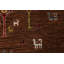Tapis Kazak en laine noué à la main 5 x 6