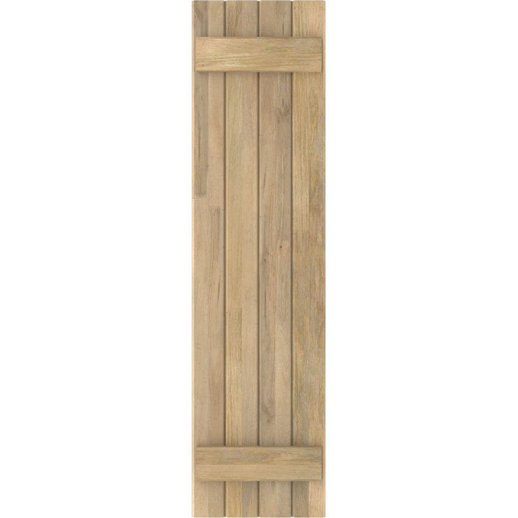 Americraft (2 Batten) Joined Board-n-Batten Shutters (Per Pair)