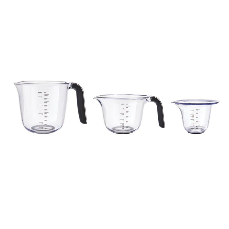 KitchenAid® Universal 3-Piece Measuring Jug Set, Black