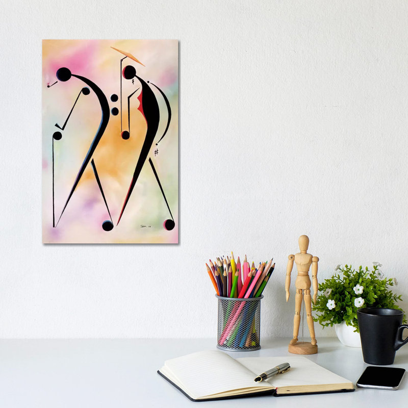 Ole Folks by Ikahl Beckford - Wrapped Canvas Print, 20.32 cm H x 30.48 cm W