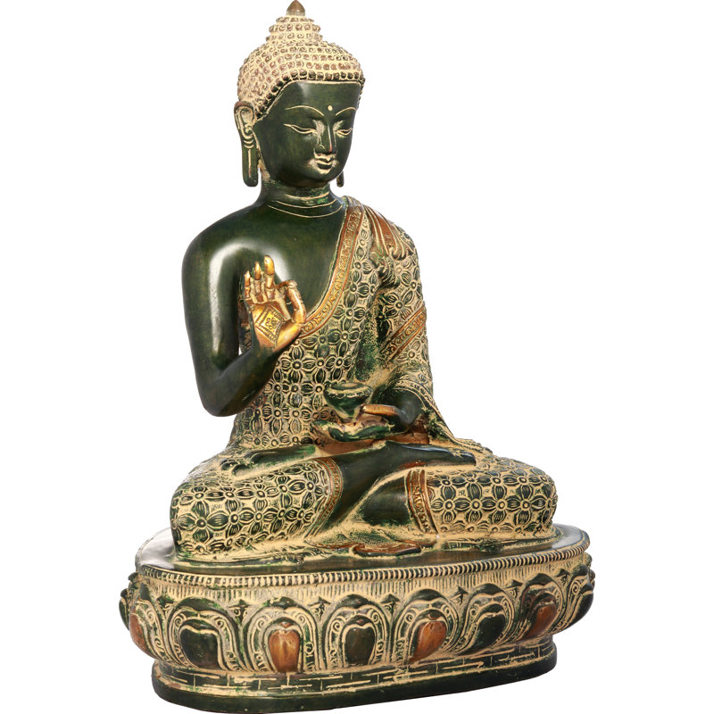 Religious & Spiritual Statue, Green