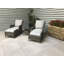 Mary 2 Seater Rattan Conversation Set-27669417-27669416