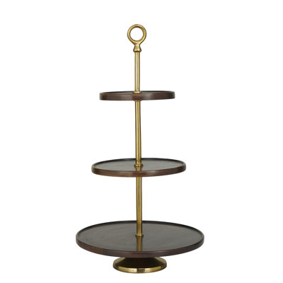 Wood Tiered Stand