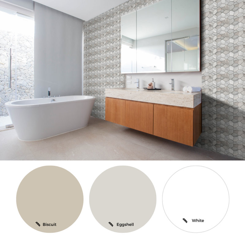 Stately Oasis 14" x 16" Porcelain Novelty Marble Look Wall & Floor Tile, Alaska Gray