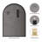 Heymirro Wall Mounted Modern Decor Arched Mirror-1743754534-1743529975
