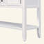 Ample console de rangement rétro avec quatre petits tiroirs et une tablette inférieure pour les salons, les entrées et les cuisines-83622722-83622720-83622729