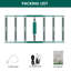 Projecteur de sécurité à DEL pour l'extérieur