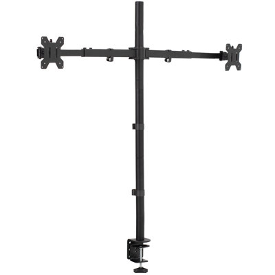 Vivo Extra Tall Telescoping Dual 27" to 38" Ultrawide Monitor Desk Mount, STAND-TS38C-T