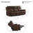 86.6'' Wide Power  Reclining Sofa with USB Ports-120433451