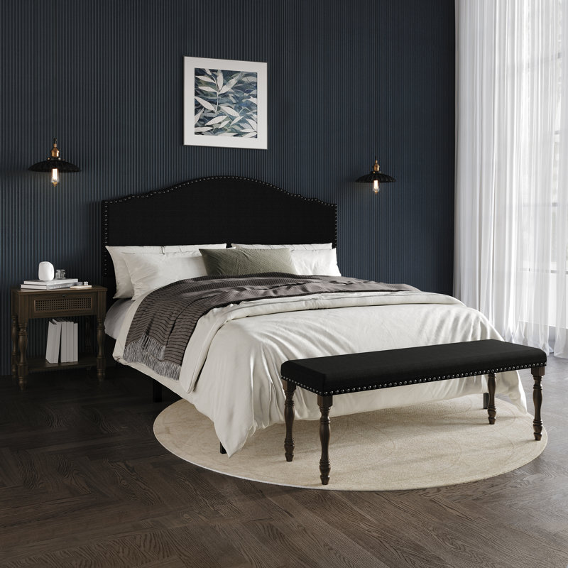 Deriyah Piece Bedroom Set, Black, King