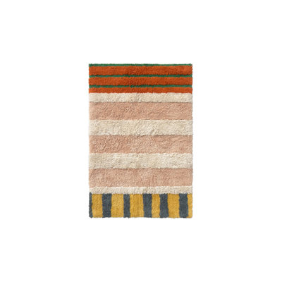 Tapis de bain lavable couleur sur argile
