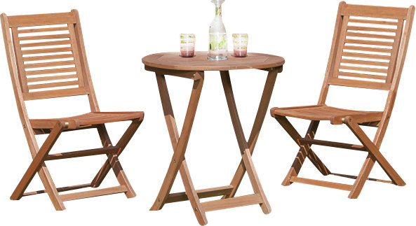 Chelseaville 2 - Person Patio Dining Set Round Table