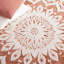 Tapis floral en laine et coton touffeté à la main Blossom-1993498005