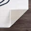 Tapis géométrique minimaliste crème Jarrel Rugs DECO DEC130A-947639033