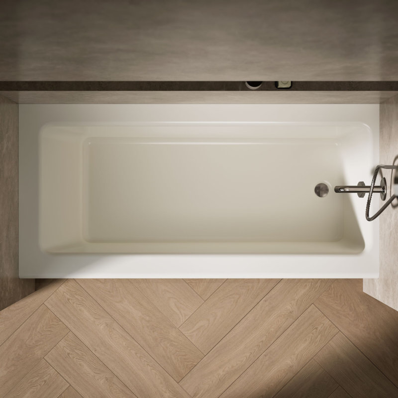 Bellwether 66" x 32" Soaking Bathtub, Biscuit