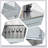 Stainless Steel Top Kitchen Island with Storage, 2-Tier Shelves, Drawers, and Wheels for Modern Kitchens