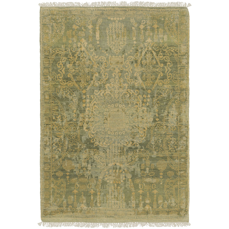 Palace Wool Oriental Indoor Rug, Rectangle 2' x 3'