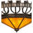 12 - Light Craftsman Brown Unique / Statement Pendant