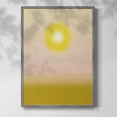 Reproduction encadrée Airbrush Dawn II - bois massif