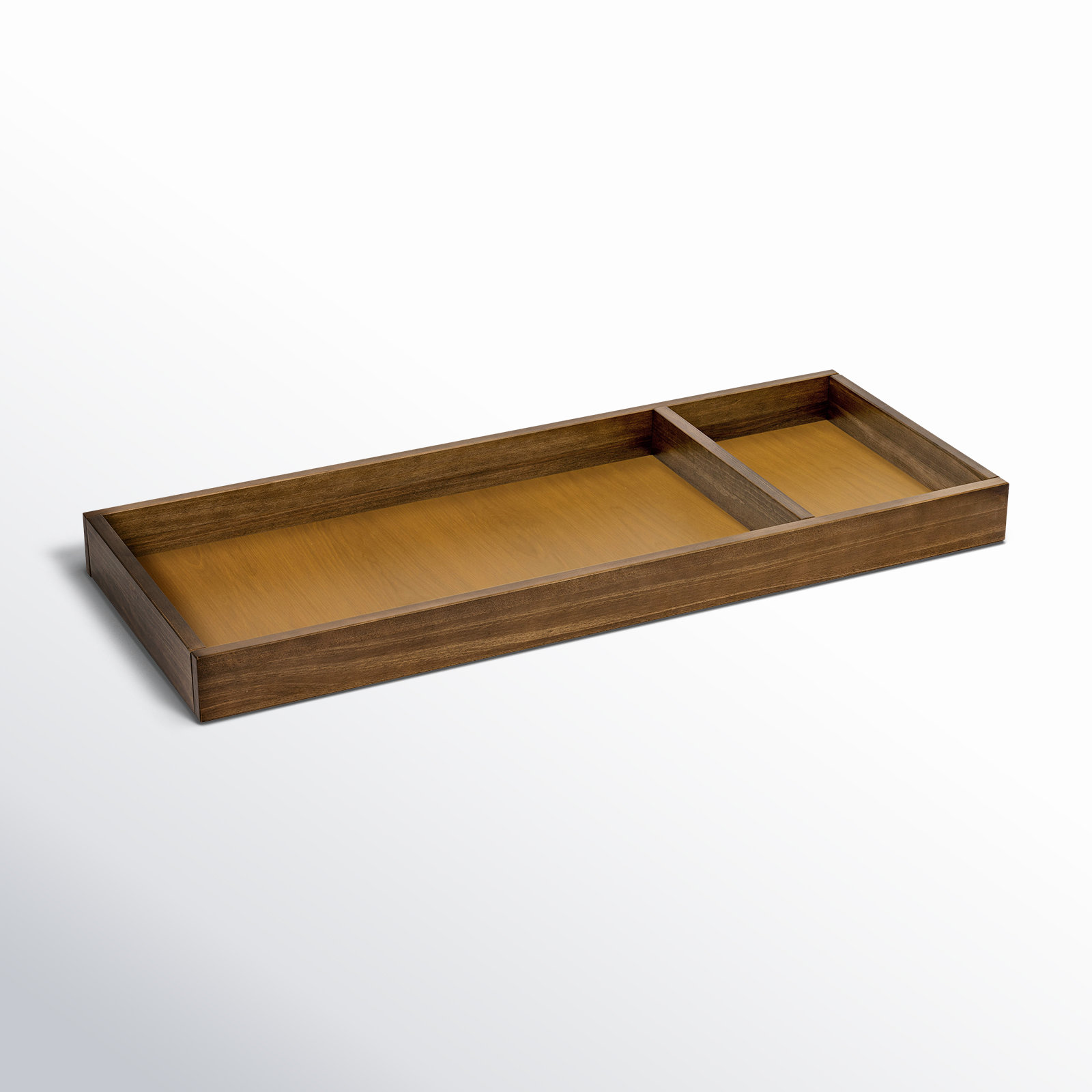 Greenguard Gold Certified Changing Table Topper, Natural Walnut