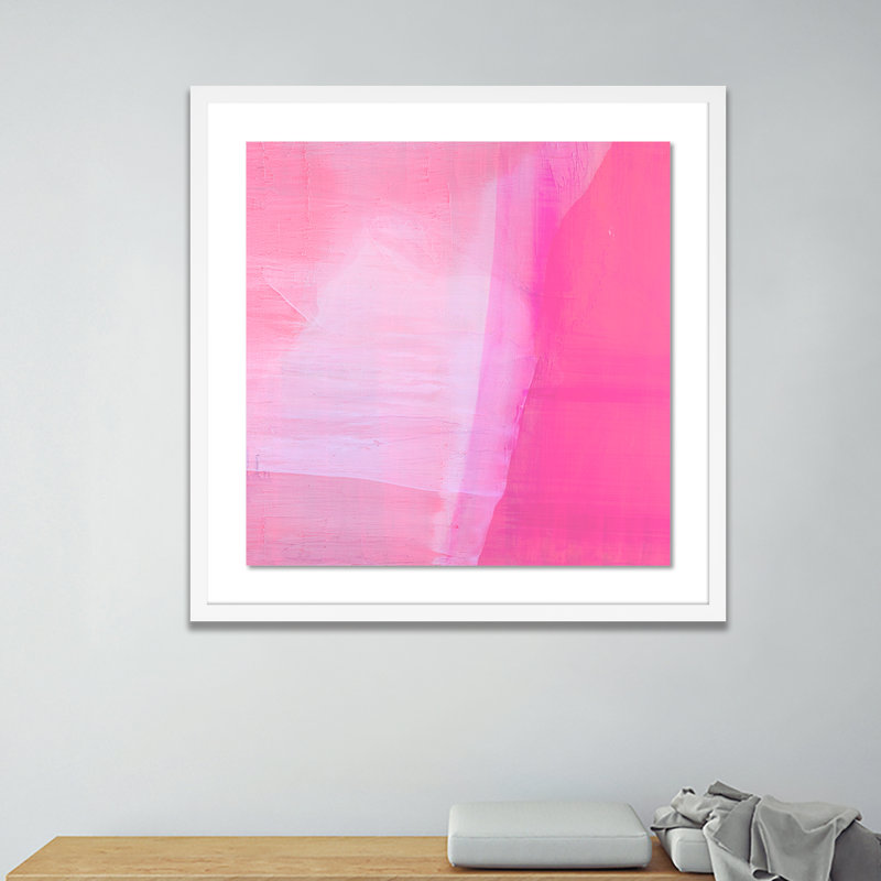 Rose Garden Print by Kim Whiteside, White, 24" H x 24" W x 1.5" D