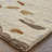 Casual Abstract, Ivory/Blue/Brown Area Rug-291872905