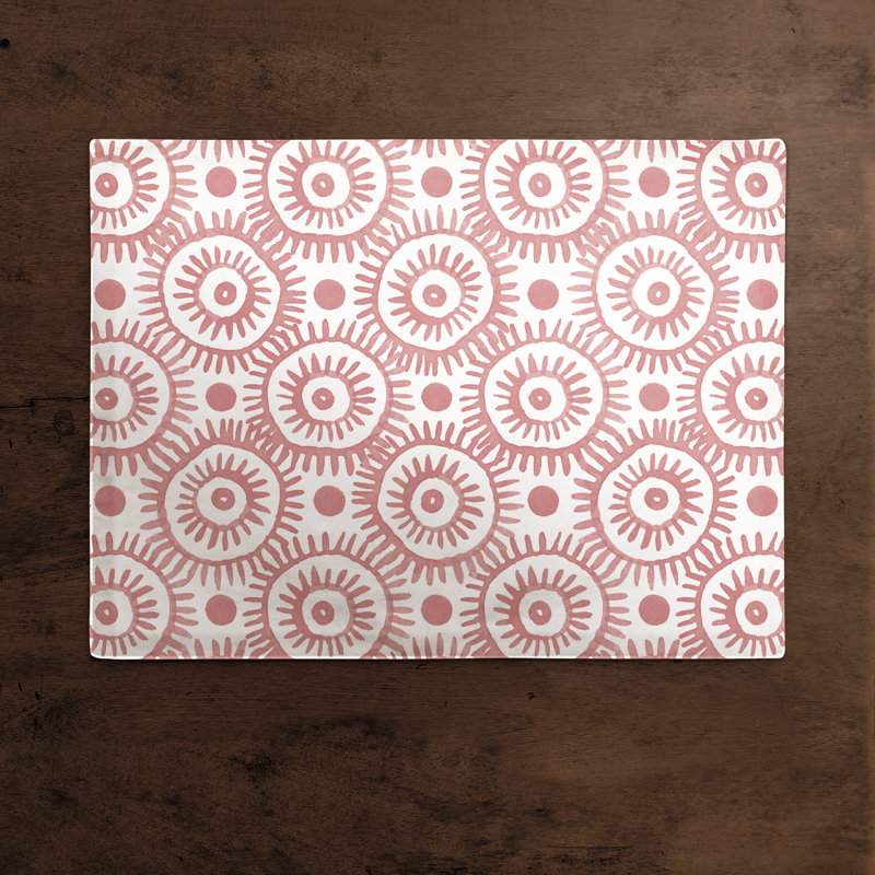 Napperon Circles 2, Rose