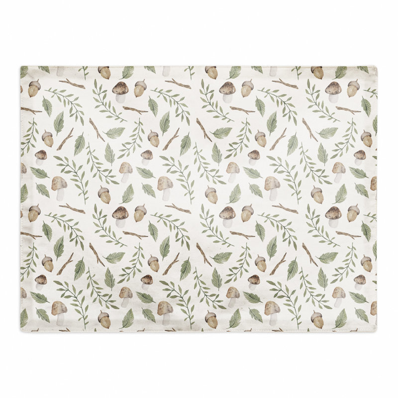 Mcdaniels Polyester Floral Rectangle Placemat