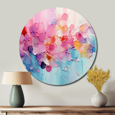 Chessica - Abstract Round Metal Art