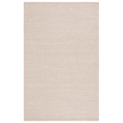 Vermont Flat Weave Wool/Cotton Rug in Beige