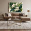 «Botanical Peace Lily», art mural sur toile-1054230521