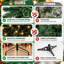 Sapin de Noël artificiel noir de 1,5 m avec 250 lumières DEL blanches, 1076 branches en PE et PVC préilluminées, branches articulées et support en métal pour la décoration d'Halloween et de Noël-1106259202