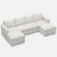 Canapé modulaire rembourré avec rangement Rafael-98919681