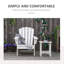 Chaise Adirondack en plastique-67236966